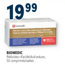Familiprix BIOMEDIC Acid reducer, 50 tablets offer