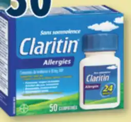 Familiprix CLARITIN or AERIUS, Selected products offer