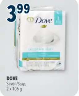 Familiprix DOVE Soap, 2 x 106 g offer