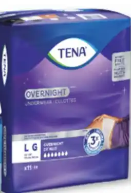 Familiprix TENA Selected pads or liners offer