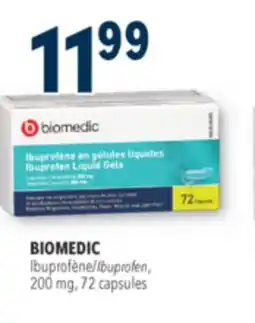 Familiprix BIOMEDIC Ibuprofen, 200 mg, 72 capsules offer