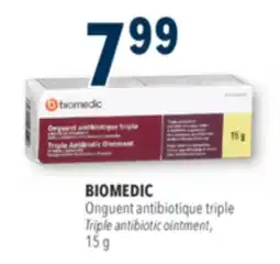 Familiprix BIOMEDIC Triple antibiotic ointment, 15 g offer
