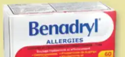 Familiprix BENADRYL Selected products offer