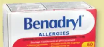 Familiprix BENADRYL Selected products offer