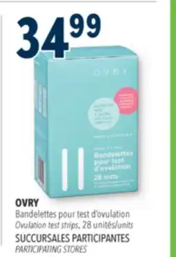 Familiprix OVRY Ovulation test strips, 28 units offer