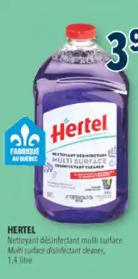 Familiprix HERTEL Multi surface disinfectant cleaner offer