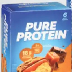 Familiprix PURE PROTEIN Protein bar, 6 x 50 g offer