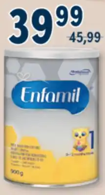 Familiprix ENFAMIL, powdered infant formula, 900 g offer