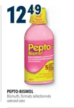 Familiprix PEPTO-BISMOL selected sizes offer