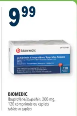 Familiprix BIOMEDIC Ibuprofen, 200 mg, tablets or caplets offer