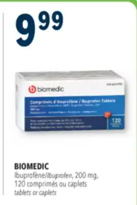 Familiprix BIOMEDIC Ibuprofen, 200 mg, tablets or caplets offer