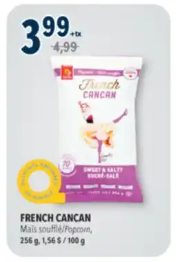 Familiprix FRENCH CANCAN Popcorn, 256 g, 1,56 $ / 100 g offer