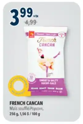 Familiprix FRENCH CANCAN Popcorn, 256 g, 1,56 $ / 100 g offer