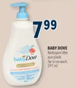 Familiprix BABY DOVE Tip to toe wash, 591 ml offer