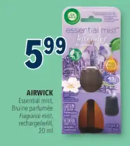 Familiprix AIRWICK Essential mist, Fragrance mist, recharge/refill, 20 ml offer