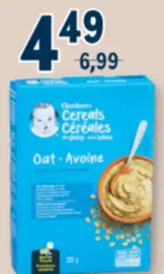 Familiprix GERBER Baby cereals, 227 g offer