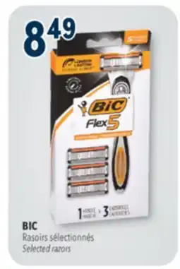 Familiprix BIC Selected razors offer