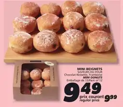 IGA SAVEURS DU FOUR MINI DONUTS offer