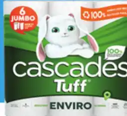 IGA CASCADES BATHROOM TISSUE OR PAPER TOWELS offer