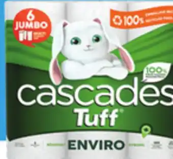 IGA CASCADES BATHROOM TISSUE OR PAPER TOWELS offer