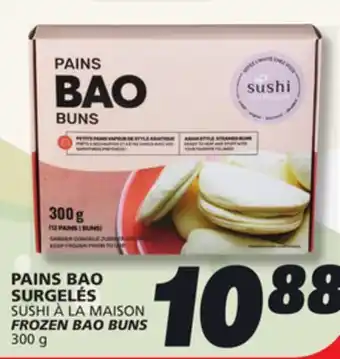 IGA SUSHI À LA MAISON FROZEN BAO BUNS offer