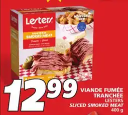 IGA LESTERS SLICED SMOKED MEAT offer