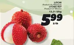 IGA LYCHEE NUT offer