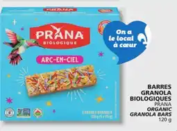 IGA PRANA ORGANIC GRANOLA BARS offer