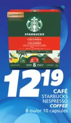 IGA STARBUCKS NESPRESSO COFFEE offer