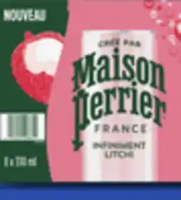 IGA MAISON PERRIER CARBONATED MINERAL WATER offer