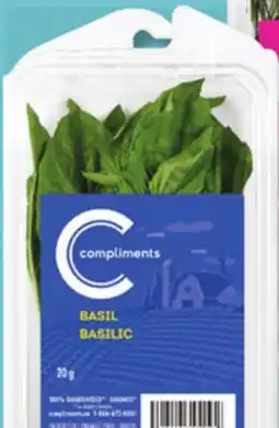 IGA COMPLIMENTS FRESH FINE HERBS offer