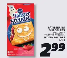 IGA PILLSBURY TOASTER STRUDEL FROZEN PASTRIES offer