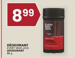 IGA EVERY MAN JACK DEODORANT offer