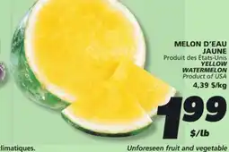 IGA YELLOW WATERMELON offer