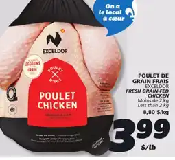 IGA EXCELDOR FRESH GRAIN-FED CHICKEN offer