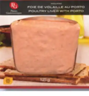 IGA PLAISIRS GASTRONOMIQUES COUNTRY STYLE OR LIVER PÂTÉ, MOUSSE OR TERRINE offer