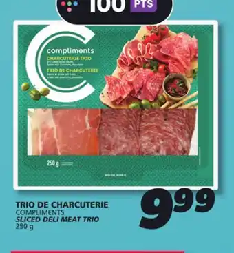 IGA COMPLIMENTS SLICED DELI MEAT TRIO offer