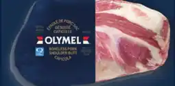 IGA OLYMEL FRESH BONELESS SHOULDER PORK offer