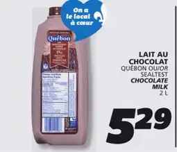 IGA QUÉBON CHOCOLATE MILK offer