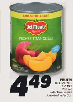 IGA DEL MONTE FRUITS offer