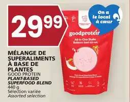 IGA GOOD PROTEIN PLANT-BASED SUPERFOOD BLEND offer