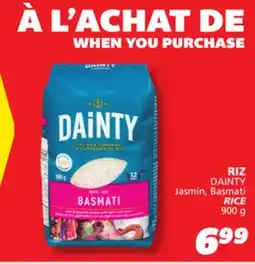 IGA DAINTY Jasmin, Basmati RICE offer
