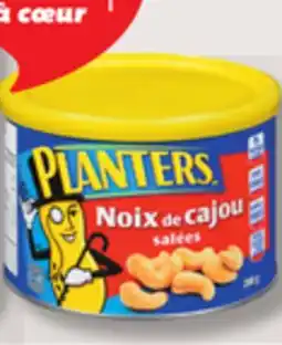 IGA PLANTERS (550 g) BAR SNACKS, CASHEWS OR PEANUTS offer