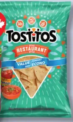 IGA TOSTITOS TORTILLA CHIPS offer
