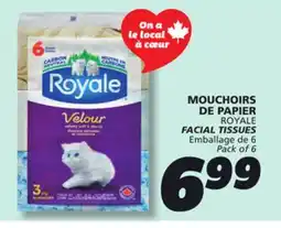 IGA ROYALE FACIAL TISSUES offer