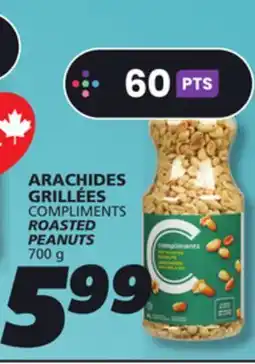 IGA COMPLIMENTS ROASTED PEANUTS offer