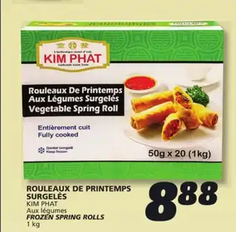 IGA KIM PHAT FROZEN SPRING ROLLS offer