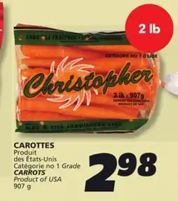 IGA CARROTS offer