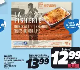 IGA LA FISHERIE FROZEN SEAFOOD PIE offer