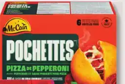 IGA McCAIN PIZZA POCKETS offer